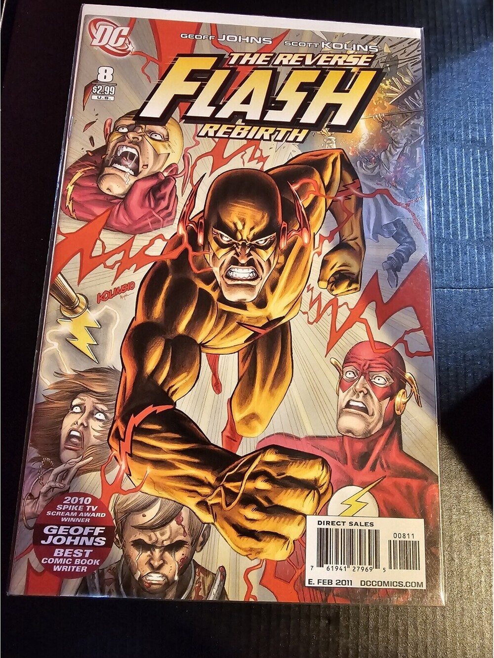 DC Comics The Reverse FLASH Rebirth #8 2011 VF+ 8.5
